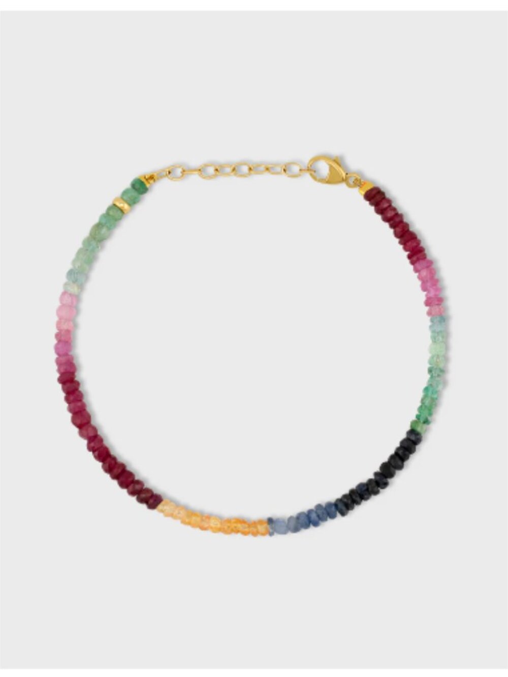 Jia Jia Arizona Dark Rainbow Sapphire Bracelet